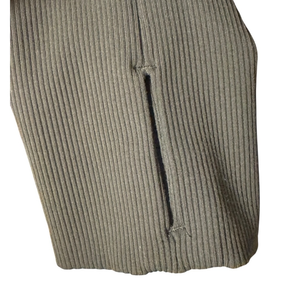 Lululemon Cool Down Reversible Jacket Grey Womens Size 8 Ruched Stretch Dance - Picture 10 of 12